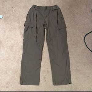 Lands End, kids XL, green cargo pants